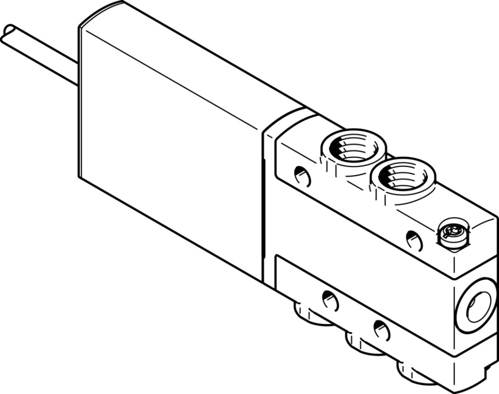 FESTO 費斯托 MHE2-MS1H-5/2-M7-K 電磁閥 525115